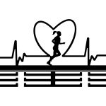 Medal Hanger Heartbeat Girl I 40 cm