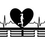 Medal Hanger Heartbeat Girl II 40 cm