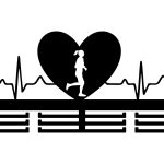 Medal Hanger Heartbeat Girl II 60 cm