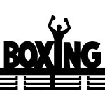 Medal Hanger Boxing II 60 cm