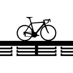 Medal Holder Bike 60 cm