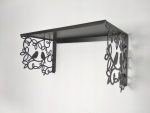 Openwork Metal Shelf POL025 40 cm