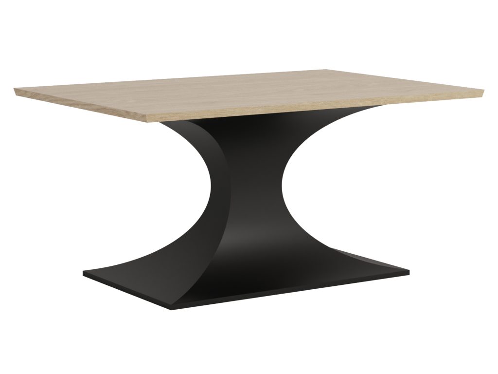 Metal Table Leg Hourglass Loft M - Image 4