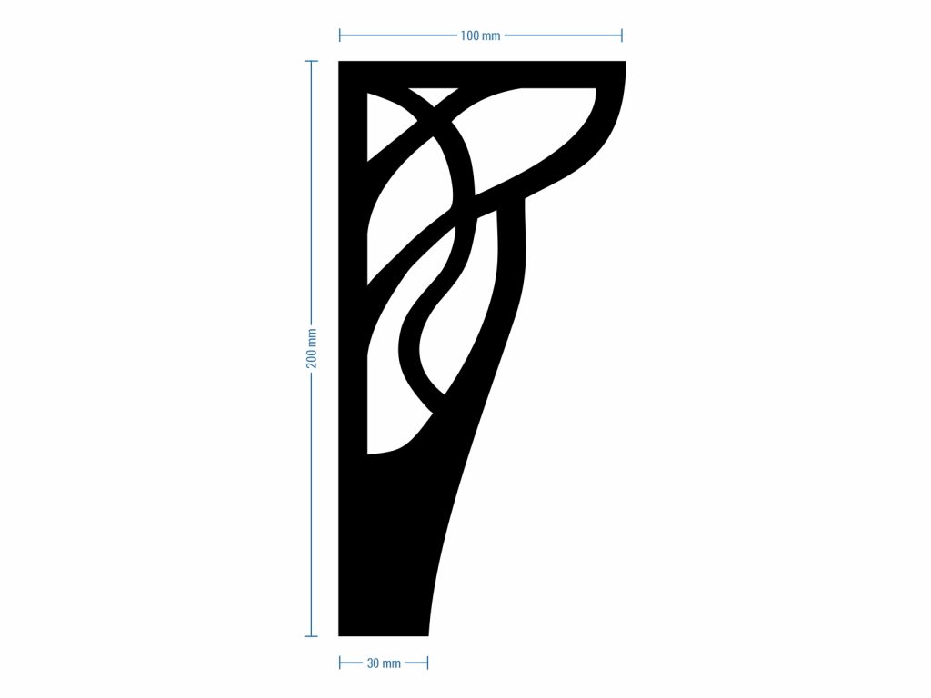 Dresser Leg Louis 20 cm - Image 4