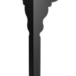 Palace furniture leg