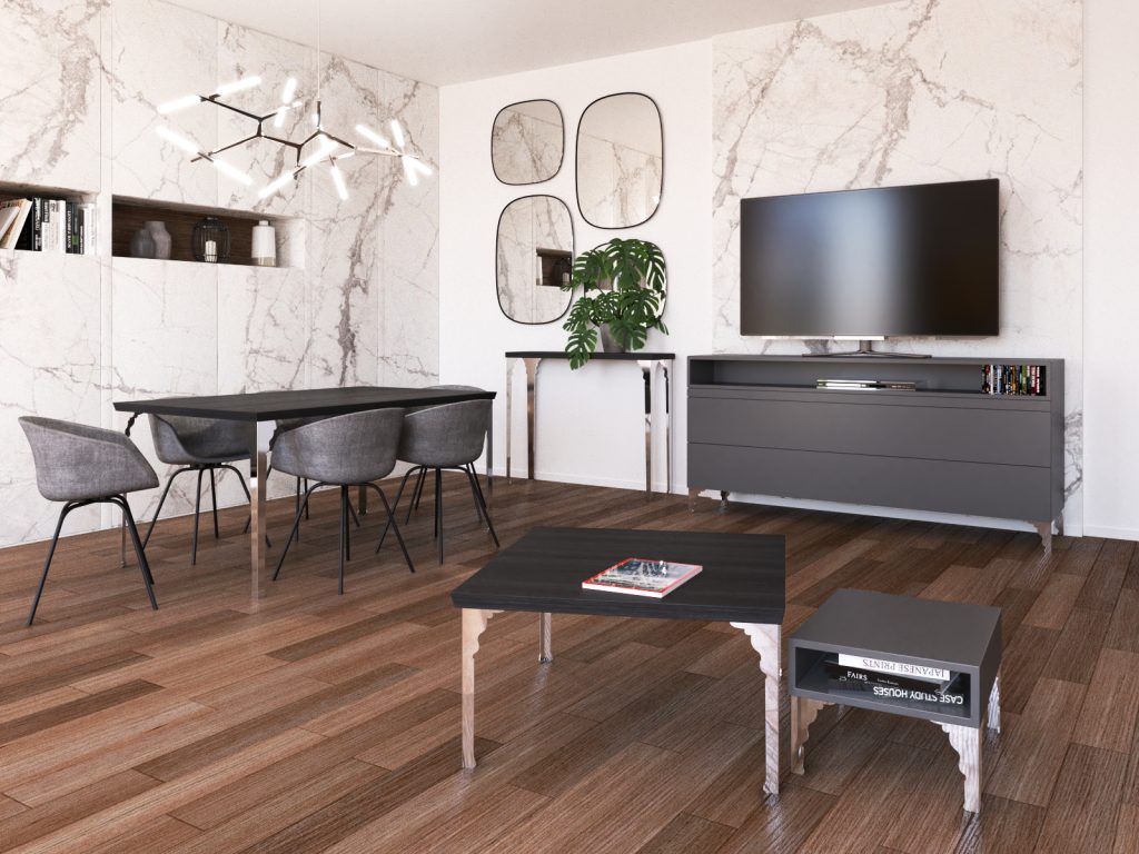 Furniture Foot Palace Chrome 15 cm - Image 2