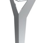 Cabinet leg Moderna Chrome