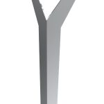 furniture leg Moderna Chrome