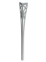 Console leg Tracery Chrome
