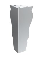 Furniture leg Henry chrome