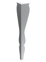 Table leg Henry chrome