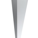 Leg for Simpla table chrome