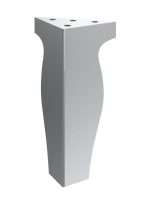 Ernest furniture leg, chrome