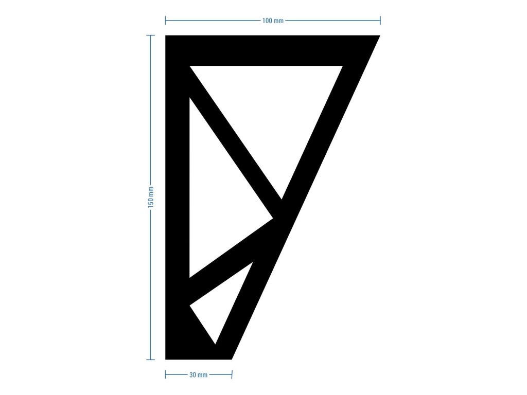 Furniture Foot Polygon 15 cm - Image 5