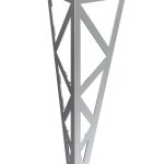 Leg for Polygon table Chrome