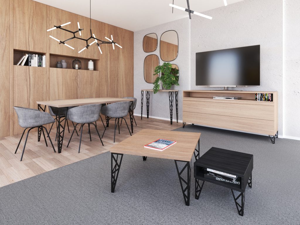 Table Leg loft Polygon 72 - Image 2