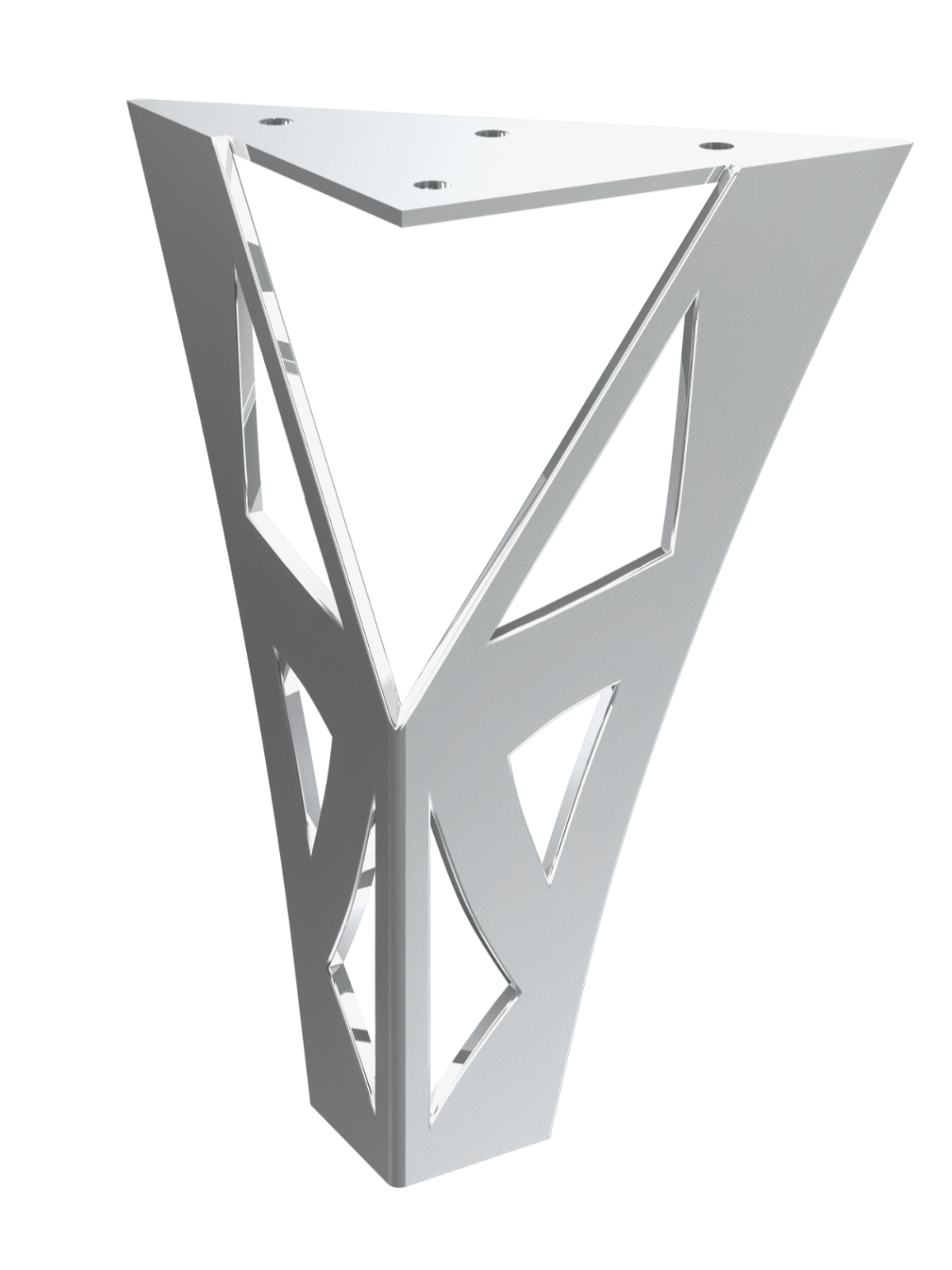 Furniture leg Lobster Chrome Furniture leg Lobster Chrome