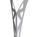 Lobster furniture leg in chrome