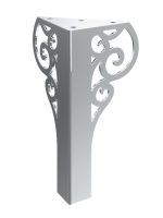 Cabinet leg Royal Chrome