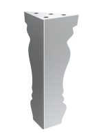 Furniture leg Mary chrome
