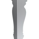 Cabinet leg Mary chrome