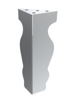 Charlotte furniture leg in chrome