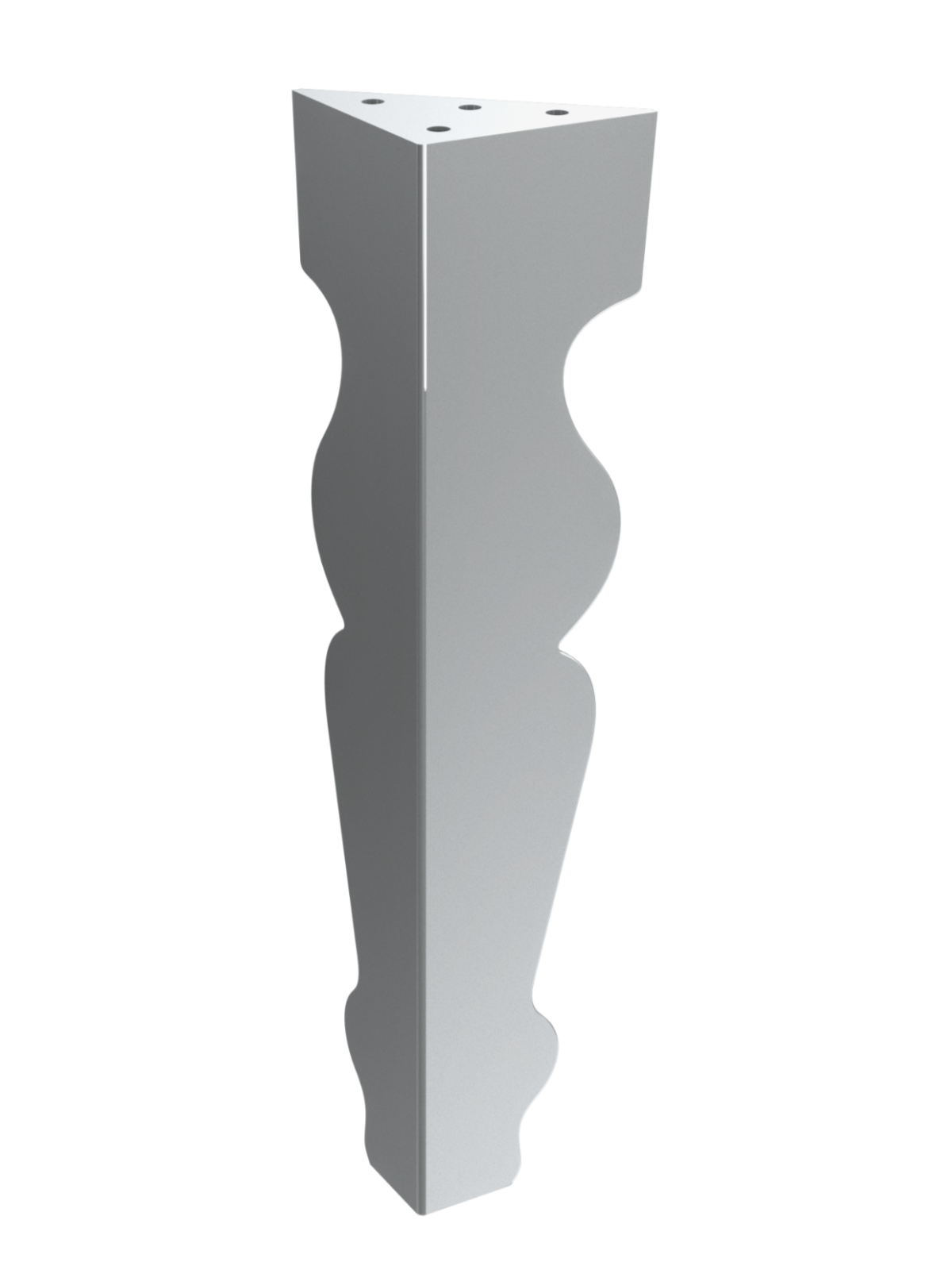 Charlotte furniture leg in chrome Charlotte furniture leg in chrome