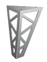 Furniture leg Focus Chrome