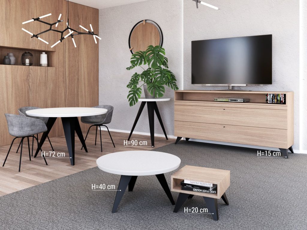 Dresser Leg Apollo 20 cm - Image 2