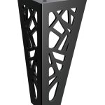 Roller furniture leg