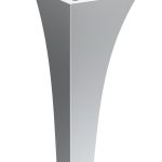 Cabinet leg Talia chrome
