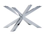 Table leg under glass Pajak chrome M