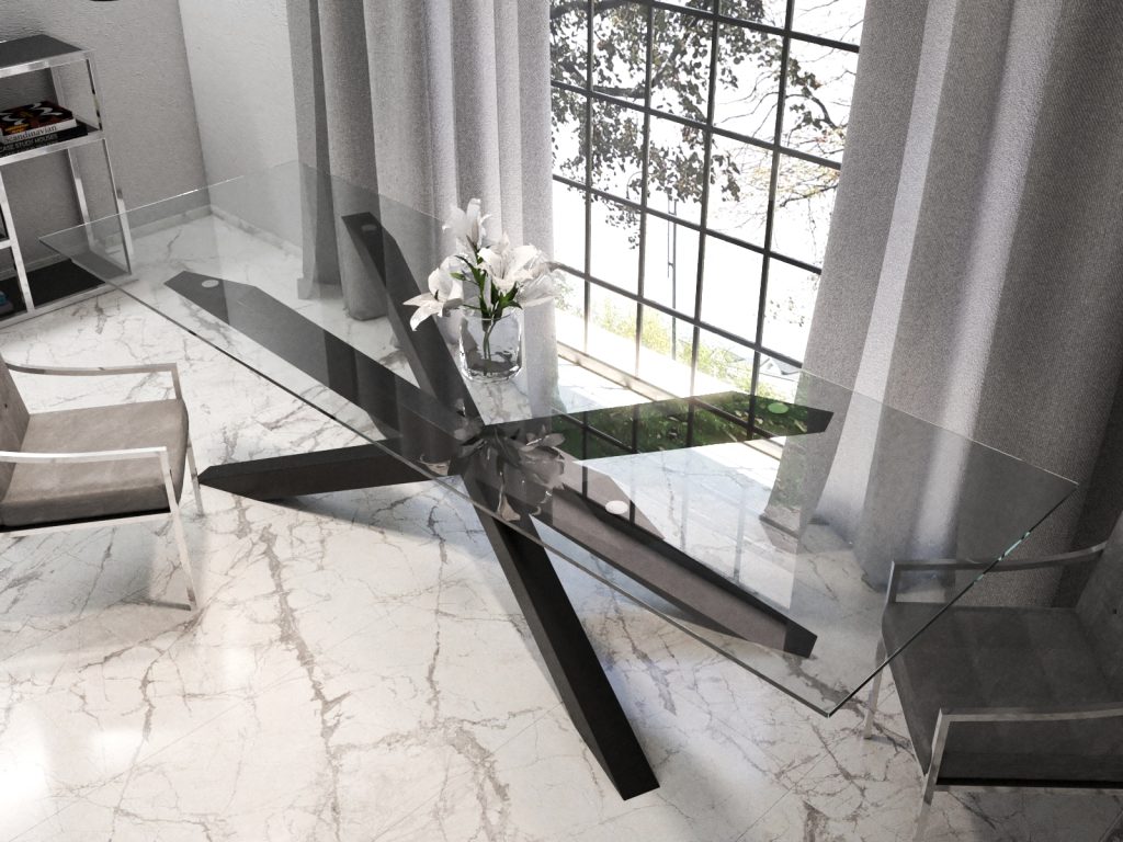 Table Base for Glass Top Spider XXL - Image 3