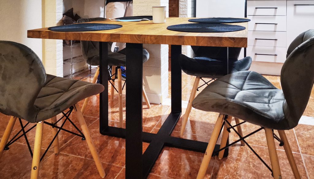 Table Leg Cross Straight L - Image 2