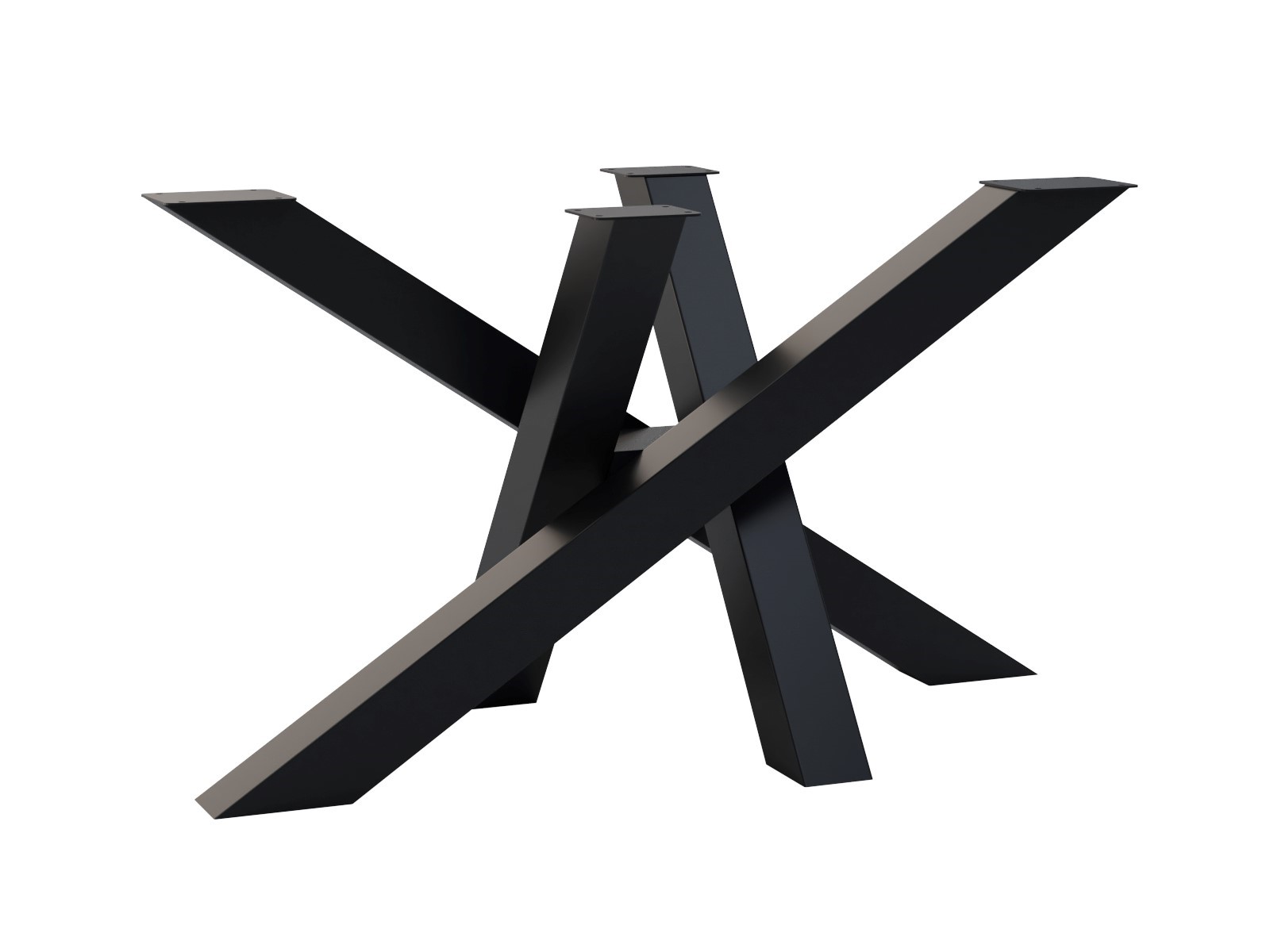 np-108-40x80-m-h45-cza Metal Side Table Base Mediolan M - Image 1