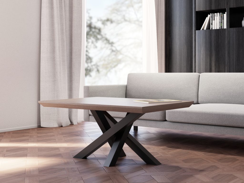 Metal Side Table Base Mediolan M - Image 4