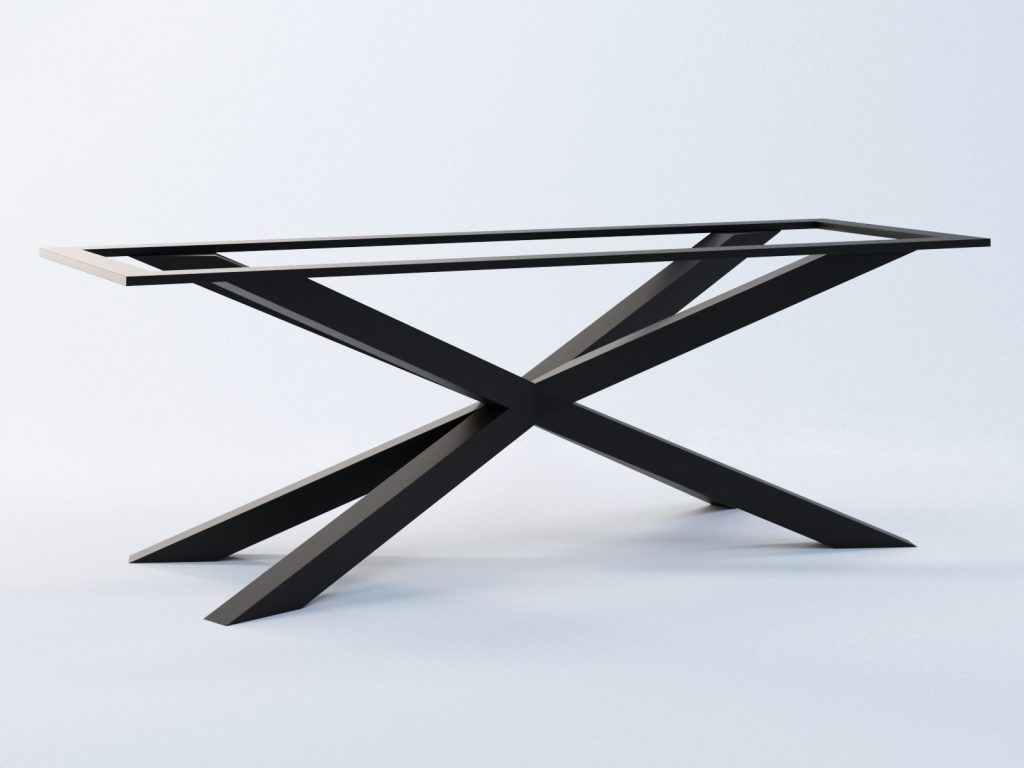 Metal Table Leg for Stone Top Spider XL - Image 2
