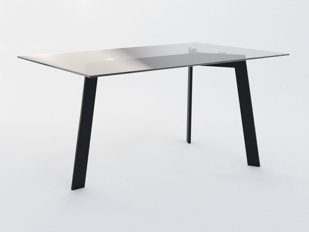 Table Base for Glass Top Triangle M - Image 2