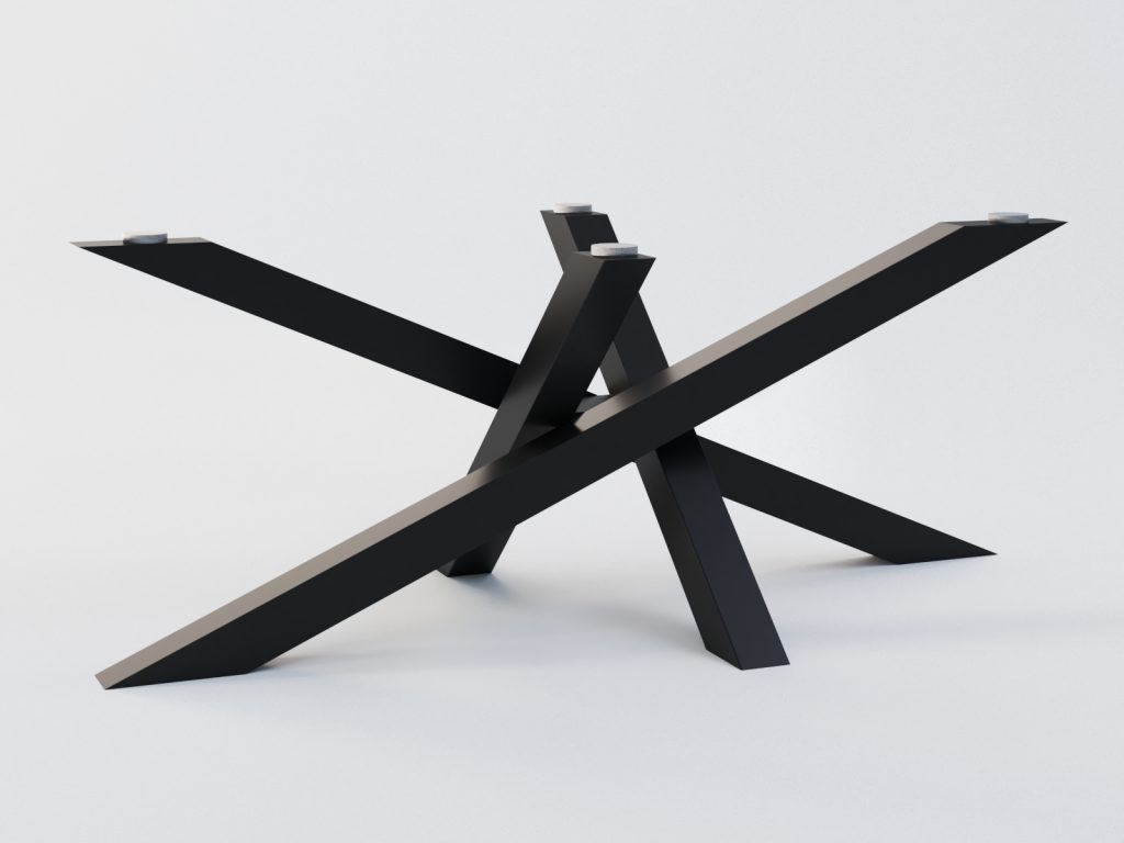 Cofee Table Base for Glass Top Mediolan L - Image 2