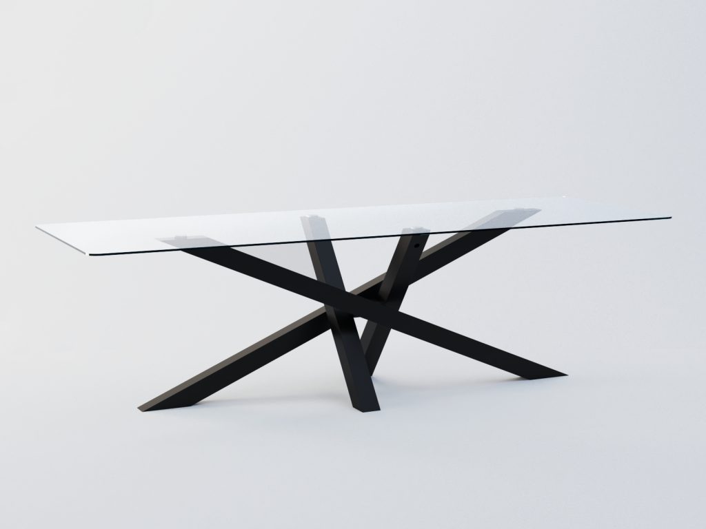 Table Base for Glass Top Mediolan XL - Image 3