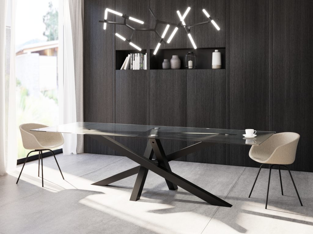 Table Base for Glass Top Mediolan XL - Image 4