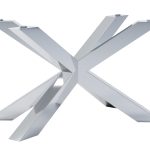 Table leg under glass Pajak Heavy Chrom M