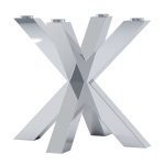 Table leg under glass Pajak Slim Chrome S