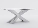 Cofee Table Base for Glass Top Spider Heavy Chrome M - Image 3