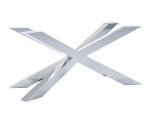 Stainless steel table leg chrome Spider Heavy L