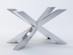 Table Base Stainless Steel Chrome Spider Heavy M - Image 2