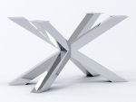 Coffee Table Base Spider Slim Chrome M - Image 2