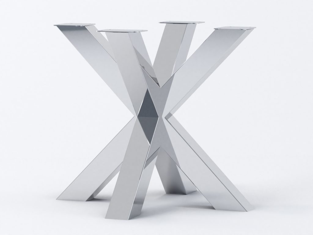 Coffee Table Base Spider Slim Chrome S - Image 2