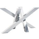 Stainless steel leg for table Milan M