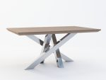 Coffee Table Base Stainless Steel Mediolan M - Image 4